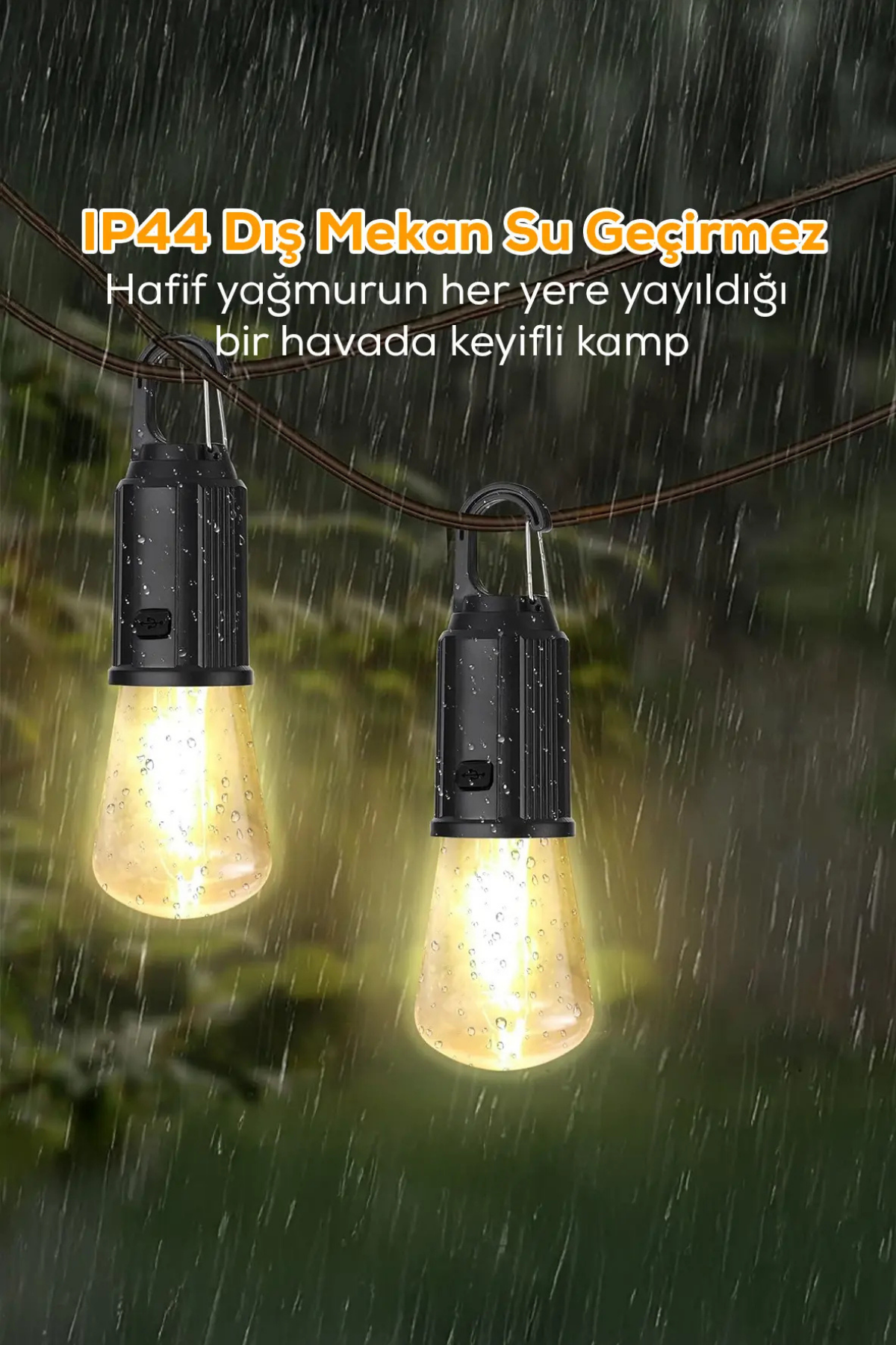Kumandalı Solar Şarjlı LED Ampul